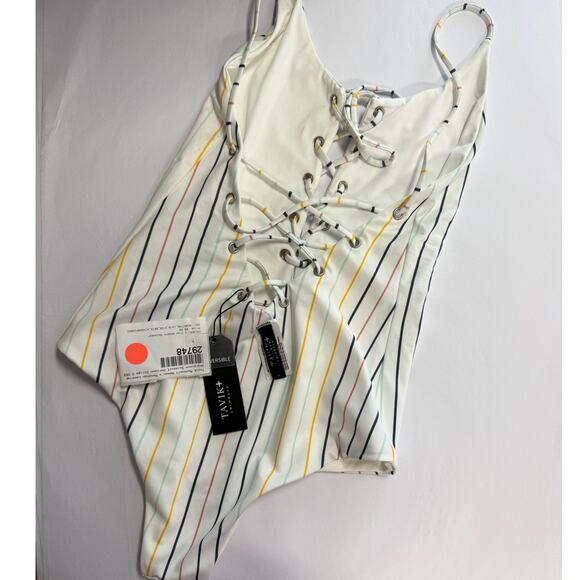 NWT Tavik Monahan One-Piece Swimsuit Sz Sm - Picture 9 of 9